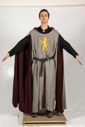  Photos Medieval Monk in grey suit 